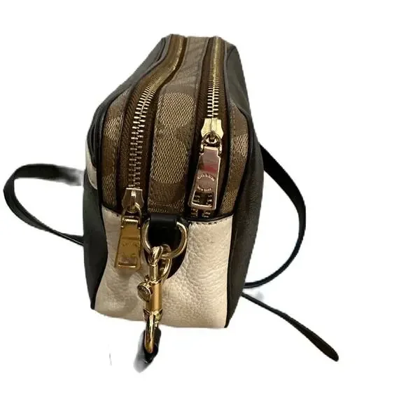 Coach Jes Signature Leather Crossbody Camera Bag + matching wallet MSRP $578 - Picture 4 of 16